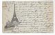 1899 - SAGE - CARTE De PARIS EXPOSITION UNIVERSELLE (RARE) => AMIENS - 1877-1920: Période Semi Moderne