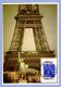 Carte Maxi - Paris (75) - Statue Liberté Et Tour Eiffel - Tour Eiffel