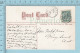 CPA - Lovers Couple, To Busy To Write  -  Used In 1907   Stamp CND 1&cent; - Autres & Non Classés