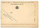 Belgium 1880‘s Carte Postale De Service, Ministère Des Finances - Other & Unclassified