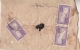 Nepal   24 Paisa  Stamps  On  Registered Cover  THREAD HOLE   # 11468  D Inde  Indien - Nepal