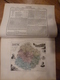 Delcampe - 1880 SARTHE (Le Mans,La Flèche,Mamers,St-Calais,Loué,etc) Carte Géo-Descriptif,grav Taille Douce -Migeon ,géographe-édit - Geographical Maps