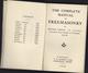 Manuel Complet Franc-Maçonnerie édition 1946 3 Degrés Tableau Loge Complete Manual Freemasonry William Harvey - 1900-1949