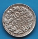 NEDERLAND 10 CENTS 1938 KM# 163 Argent 640‰ - 10 Cent