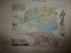 1880 Carte Géographique & Descriptif Du FINISTERE (Quimper, Brest),gravures Taille Douce Par Migeon, Imprimeur-Géographe - Cartes Géographiques
