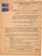 VP12.718  PARIS - Acte De 1952 - Entre La S.N.C.F Ligne De PORT DE PILES X BLANC - Gare De LE GRAND PRESSIGNY & MITTAINE - Chemin De Fer