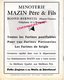 87-LIMOGES-BULLETIN  INFORMATION LE BOULANGER ET PATISSIER LIMOUSINS-BOULANGERIE PATISSERIE- N° 8-1966-MINOTERIE MAZIN- - Küche & Wein