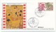 MONACO => 2 Enveloppes FDC - Croix Rouge Monégasque / Hercule ...  - Premier Jour 1985 - FDC