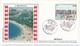 MONACO => 2 Enveloppes FDC - La Belle époque / La Plage Et Le Café De Paris - Premier Jour 1983 - FDC