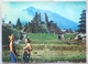 #2-INDONESIA POSTCARD 1970s 3D CARD(TOP STEREO), THE SACRED BESAKIH TEMPLE ON THE FOOT OF MOUNT AGUNG, BALI - Indonesia