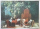 #4-INDONESIA POSTCARD 1970s 3D CARD(TOP STEREO), MAKING HAND PAINTED BATIK, SOLO, CENTRAL JAVA - Indonesia