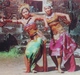 #9-INDONESIA POSTCARD 1970s 3D CARD(TOP STEREO), THE PENDET DANCE, BALI - Indonesia