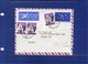 ##(DAN187)-1967-  Air Mail Cover From Johannesburg To London Franked With 5c Cut Out - Storia Postale