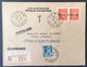 France Poche De Saint Nazaire 1945 1er Jour Du Service Lettre Griffe Ilot De Saint Nazaire/ Poche De L'atlantique RR - War Stamps
