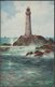 Longships Lighthouse, Land's End, Cornwall, C.1940 - Valentine's Postcard - Land's End