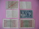 Allemagne  Lot De 6  Billet    Reichsbanknote - Te Identificeren