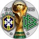 PIN FIFA WORLD CUP FINAL 2002 BRAZIL Vs GERMANY - Football