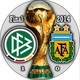 PIN FIFA WORLD CUP FINAL 2014 GERMANY Vs ARGENTINA - Fussball