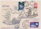 ANTARCTIC To Molodezhnaya Station 17 SAE Base Pole Mail Cover USSR RUSSIA Ship Leningrad Space - Bases Antarctiques