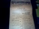 Tract  Publicitee Accessoires Automobile De  1937 Auto  Accessoires ETS - Autres & Non Classés