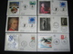 LOT DE 39 FDC SUR SOIE 1991 TOUTES DIFFERENTES PARFAIT ETAT - 1990-1999