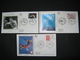 Delcampe - LOT DE 39 FDC SUR SOIE 1991 TOUTES DIFFERENTES PARFAIT ETAT - 1990-1999