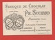 Chocolat Suchard, Neuchatel, Jolie Chromo Mât De Cocagne, Fête Foraine, Lith. Romanet - Suchard
