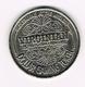 &-  VIRGINIAN  1 DOLLAR TOKEN HOTEL CASINO RENO 1988 - Monete Allungate (penny Souvenirs)