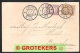 ZELHEM Koestraat Met Deel Burgemeesterswoning 1901 Grootrondstempel ZELHEM - Andere & Zonder Classificatie