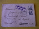 Envelope D Espagne Poste Vers La France En 1938 - Censure Militaire Burgos  - Timbres Numéro 585 émis En 1937 A 1940 - Marcas De Censura Nacional