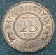 Guyana 25 Cents, 1986 -4113 - Guyana