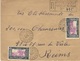 1937- Enveloppe RECC. De POUEMBOUT  ( Type Provisoire ) Affr; 35 X 5 =1,75 F  SUPERBE - Briefe U. Dokumente
