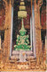 Thailand Postcard The Image Of The Emerald Buddha Temple Under The Summer Season Sent To Denmark - Thailand