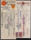 FRANCE / 1950's  - 2 LETTRES DE CHANGE ILLUSTREES (ref 669) - Lettres De Change