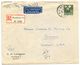 Sweden 1958 Registered Airmail Cover Stockholm To U.S. W/ Scott 397 3 Crowns - Covers & Documents