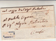 Cefalonia Per Corfù, Lettera  Con Contenuto 1836 - ...-1861 Prefilatelia