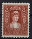 Liechtenstein 1934 // Mi. 140 * Falz/Bug (025..283) - Neufs