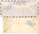 Haiti 1949 2 Airmail Covers Port-au-Prince To Scranton, PA W/ Expo Handstamps - Haiti