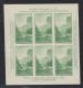 Sc#751 Souvenir Sheet Of 6 MNH 1-cent Trans-Mississippi Philatelic Exhibition Yosemite National Park 1934 Issue - Neufs