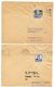 Chile 1950‘s 3 Covers Santiago To Flushing NY, Mix Of Stamps - Chile