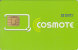 Greece, Cosmote GSM Frame With Chip, Mint, 2 Scans. (2) Different Chip - Greece