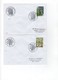 Mayotte 1997-2011 > Lot De 3 Lettres 1er Jour-  - " FRUITS "  & Divers  N°138-141-210/213(Bloc) - Covers & Documents