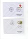 Mayotte 1997-2011 > Lot De 3 Lettres 1er Jour-  - " FLEURS "    N°190-195-214 - Covers & Documents