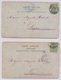 SEMINAIRE DE BONNE ESPERANCE  CUISINE  1902y. Two Postcards   E385 - Binche