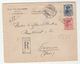 1921 Registered LUXEMBOURG COVER To KREIENSEN Germany Stamps - Covers & Documents