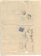 Facture Lettre 1877 / Vienne / POITIERS / A. BRUNET / Quincaillerie / Sellerie / Carrosserie / Timbre Au Dos - 1800 – 1899