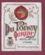 150718 - étiquette ALCOOL Apéritif - QUINQUINA DU PONEY  C &amp; Co - Toulouse ? Cheval écusson - Paarden