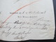 Delcampe - AD / Vorphila 1863 Spatelstempel Offenburg Steuerbescheid / Steuereintreibung - Briefe U. Dokumente