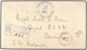 1070 COSTA RICA. 1897. PUNTARENAS A PANAMÁ. Franqueo Al Dorso De <B>5 Ctvos.</B> Lila (2) Y <B>20 Ctvos. </B>rojo. Carta - Other & Unclassified