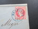 AD Hannover 1860 Nr. 14 EF Baluer K2 Hannover Und AK Stempel K1 Stadthagen Und Bahnpost Stempel Berlin / Minden - Hanover